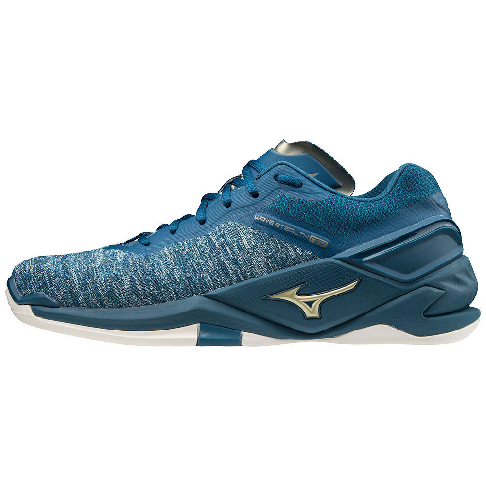 Mizuno Men's Wave Stealth Neo Handball Shoes Blue (X1GA200051-LRE)